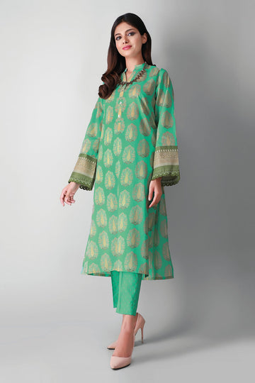 Khaadi J21305 Green Summer Lawn 2021
